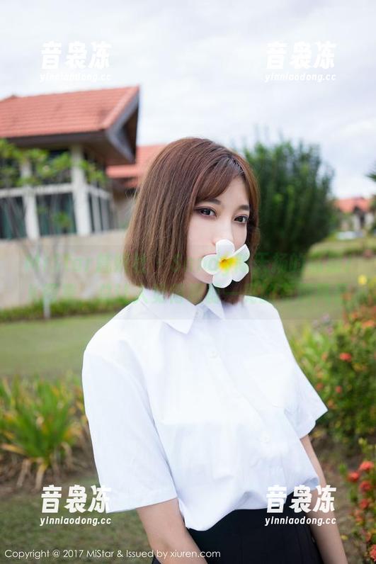 MiStar魅妍社-Sandy陈天扬 MiStar魅妍社 - Sandy陈天扬的私房JK图集,总让人觉得眼前一亮的有趣风景