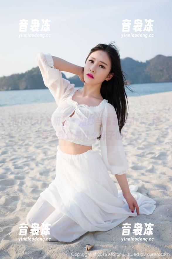 MiStar魅妍社 - 婚纱与陈思琪Art，图集中到底是什么样子的？
