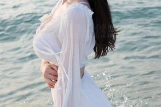 MiStar魅妍社 – 黄乐然的花嫁写真集来了，更新了，那白色裙摆仿佛在跟风争吵？