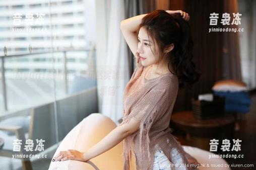 MyGirl美媛馆 - 黄乐然实践黑色写真，果然是“为生活染上点烦恼”的导演。